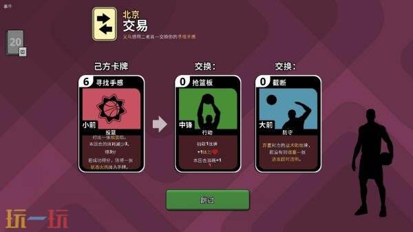篮球卡牌构, AA, 固胜局